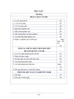 skkn một số biện pháp nâng cao chất lượng vệ sinh an toàn thực phẩm và phòng tránh tai nạn thương tích cho trẻ mầm non 