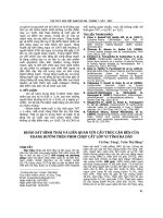 Khảo sát hình thái và liên quan với cấu trúc cận bên của xoang bướm trên phim chụp cắt lớp vi tính đa dãy