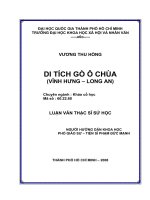 Di tích gò ô chùa    (vĩnh hưng   long an)   