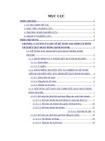 Báo cáo tốt nghiệp: xac dinh va phan tich ket qua kinh doanh cong ty duoc pham