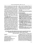 Đặc điểm giải phẫu diện bám gân dưới vai người Việt Nam trưởng thành ứng dụng trong phẫu thuật