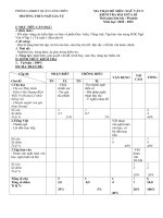 Đề thi giữa học kì 1 môn Ngữ văn lớp 9 năm 2020-2021 có đáp án - Trường THCS Ngô Gia Tự