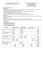 Đề thi giữa học kì 1 môn Lịch sử lớp 6 năm 2020-2021 có đáp án - Trường THCS Ngô Gia Tự