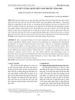 Vài nét về du lịch Việt Nam trước năm 1945