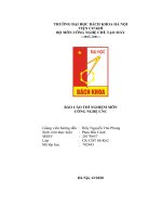 BÁO cáo THÍ NGHIỆM môn CÔNG NGHỆ CNC 