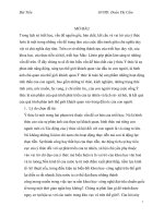 Tiểu luận triết học mac lenin   Tiểu luận Ý thức và vai trò của ý thức