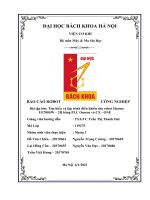 Bài tập lớn tìm hiểu và lập trình điều khiển cho robot harmo UE700SW – 2r bằng PLC omron và CX   ONE 