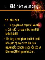 Thuyết trình về: tin dung