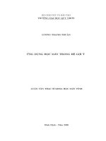 Ứng dụng học máy trong hệ gợi ý 