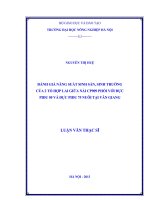 Đánh giá năng suất sinh sản, sinh trưởng của 2 tổ hợp lai giữa nái cp909 phối với đực pidu 50 và đực pidu 75 nuôi tại văn giang 