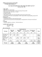 Đề thi giữa học kì 1 môn Vật lí lớp 7 năm 2020-2021 có đáp án - Trường THCS Ngô Gia Tự