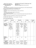 Đề thi giữa học kì 2 môn Địa lí lớp 6 năm 2020-2021 có đáp án - Trường THCS Trần Quang Khải