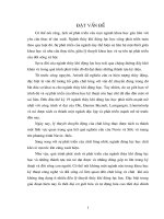 Luận văn tốt nghiệp nghiên cứu ứng dụng phần mềm fluent tính toán một số thông số động học hai dòng chất lỏng hỗn hợp trong đường ống 