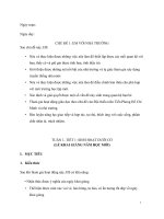 KHBD HOẠT ĐỘNG TRẢI NGHIỆM 6 KNTT