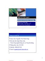 Slide điện tử công nghệ thông tin đại học bách khoa hà nội