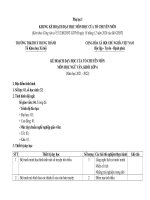 PHỤ LỤC i, II, III   NGỮ VĂN  6 (CHÂN TRỜI SÁNG TẠO) 