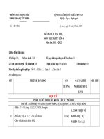 PHỤ lục 1 KHTN 6  CHUẨN