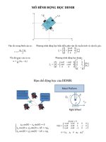 MÔ HÌNH ĐỘNG LỰC HỌC DDMR