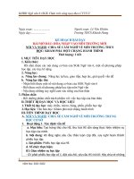 KHBD Văn 6 (Chân trời sáng tạo) HK I