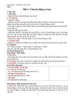 giao án chủ đề vật lý 8 theo công văn 5512 năm học 2021 - 2022