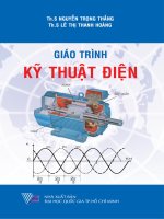 Giáo trình kỹ thuật điện nguyễn trọng thắng