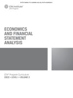 CFA Curriculum Volume 2 2022