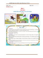 KHBD văn 6 (cánh diều) HK I