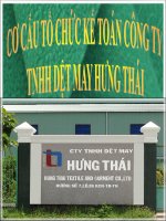 49  thuyết trình về kế toán tại công ty hưng thái