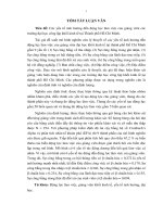 Các yếu tố ảnh hưởng đến động lực làm việc của giảng viên các trường đại học công lập khối kinh tế tại thành phố hồ chí minh  luận văn thạc sĩ quản trị kinh doanh  nguyễn thanh nam  cảnh chí hoàng người hướng  