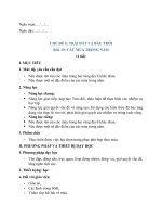 CHỦ đề 6 TRÁI đất và bầu TRỜI TNXH 2  