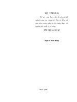 Luận án tiến sĩ nâng cao chất lượng công tác cán bộ của cấp uỷ cơ sở ở các đảng bộ học viện, trường sĩ quan quân đội 