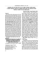 Nghiên cứu giá trị của CA125, HBE4 trong chẩn đoán u nhầy buồng trứng tại Bệnh viện Phụ sản Trung ương trong 5 năm từ 2016 đến 2020