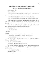 BÀI GIẢNG QUAN hệ QUỐC tế   TRẬT tự THẾ GIỚI VÀ mối QUAN hệ GIỮA CÁC QUỐC GIA CÓ CHỦ QUYỀN