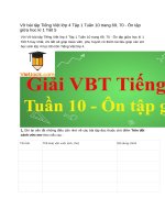 Vở bài tập tiếng việt lớp 4 tập 1 tuần 10 trang 69