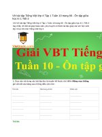 Vở bài tập tiếng việt lớp 4 tập 1 tuần 10 trang 66