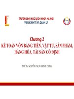 Bài giảng Kế toán công: Chương 2 - GVC.TS. Nguyễn Thị Phương Dung