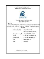 ĐỀ TÀI ỨNG DỤNG THUẬT TOÁN PHÂN cụm KMEANS CLUSTERING để dự đoán CHẤT LƯỢNG của rượu VANG đỏ và RATING của mì RAMEN 