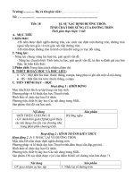 Giáo án Hình học lớp 9 - Chương 2: Đường tròn