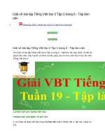 Giải vở bài tập tiếng việt lớp 3 tập 2 trang 6