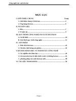 Công nghệ sản xuất dextran