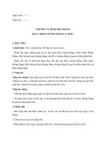 Giáo án (KHBD) toán lớp 6 – hình học   HK2   CÁNH DIỀU