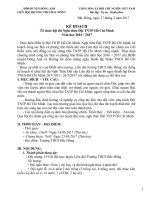 Kế hoạch tổ chức Hội thi nghi thức đội cấp liên đội (Repaired)