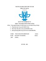 Đồ án tốt nghiệp kỹ thuật xây dựng 