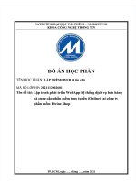 Lập trình phát triển webapp hệ thống dịch vụ bán hàng và cung cấp phần mềm trực tuyến online tại công ty phần mềm divine shop