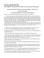 BÀI THU HOẠCH tập HUẤN SÁCH GIÁO KHOA CD   TOÁN 