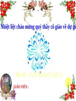 Bai 40  luc ma sat(tiet 1) 