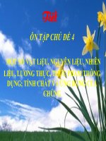 Ôn tập chủ đề 4