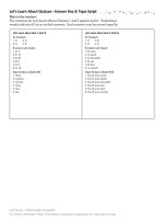 31 lets learn answer key 