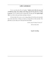 Nghiên cứu bộ biến tần trung thế ACS2000 ứng dụng cho hệ thống truyền động quạt ID trong nhà máy xi măng Long Sơn Vol. 2