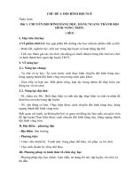 giáo án thể dục lớp 2 (cả năm) sách chân trời sáng tạo